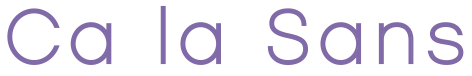 Ca La Sans